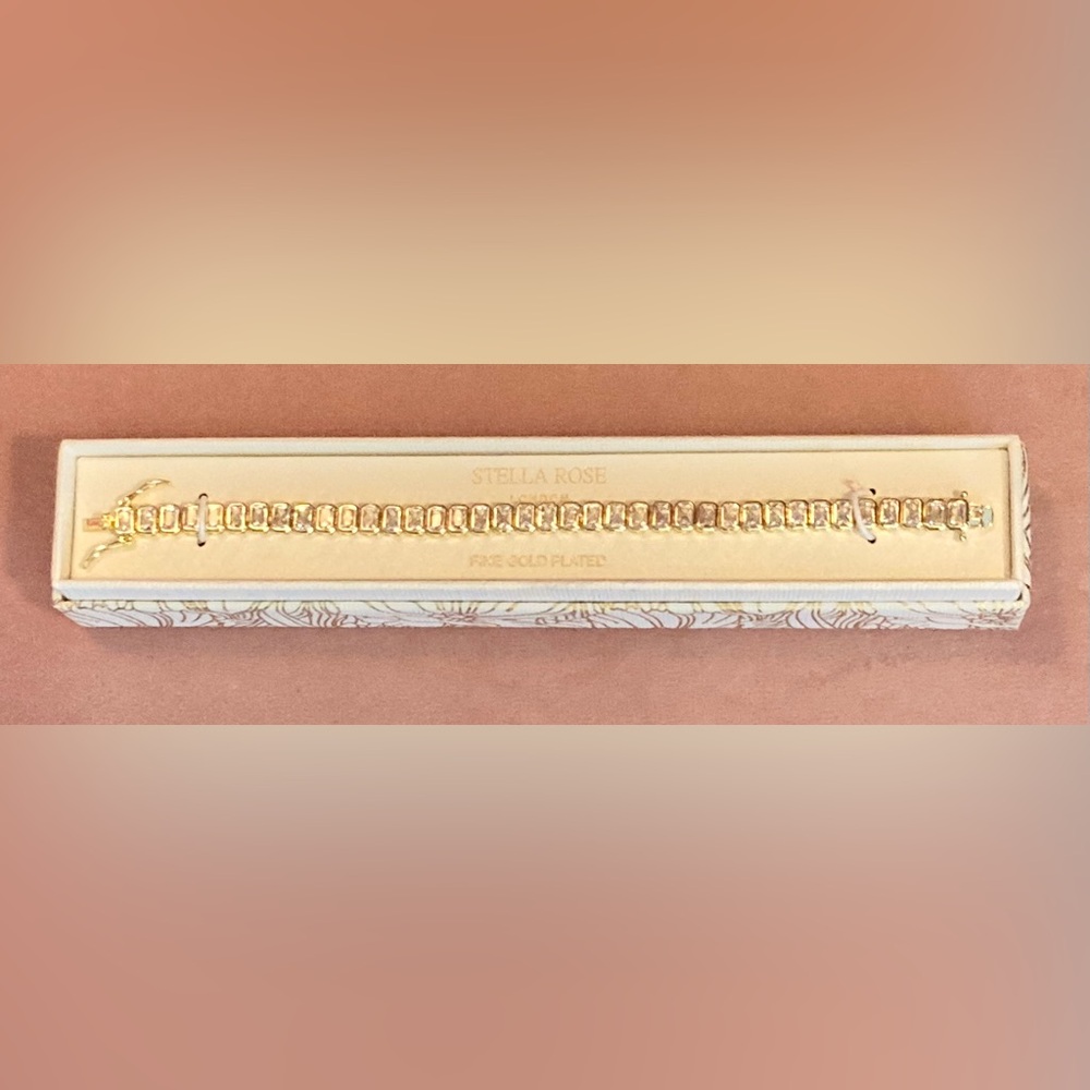 New! Stella Rose Gold Plated Bracelet